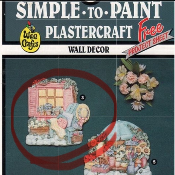 Wee craft garden wall plaque Ready To Paint Cottage Collection - Picture 3 of 7